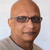 Dr Beraud, Gender Summit 5 Africa speaker Prof Vasu Reddy, Gender Summit 5 Africa speaker