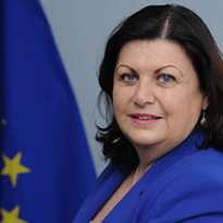 Máire Geoghegan - Quinn, European Commissioner for Research, Innovation and  Science photograph